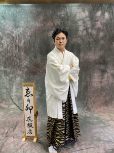 着物袴セット　卒業式　成人式　紋付　紋服